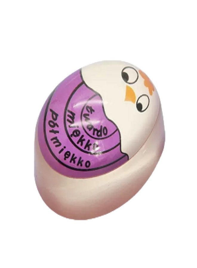 Cauaoa Egg Timer for Boiling Eggs That Changes Color When Done,Kitchen Timer Practical Reminder Color Changing ，Timers,Kitchen Utensils and Gadgets,Purple - Image 1